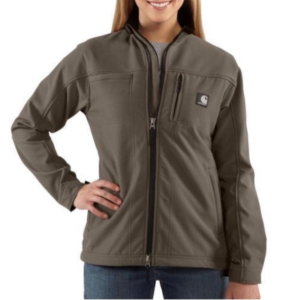 Carhartt WJ176 - Women's Soft Shell Jacket EUC size Small